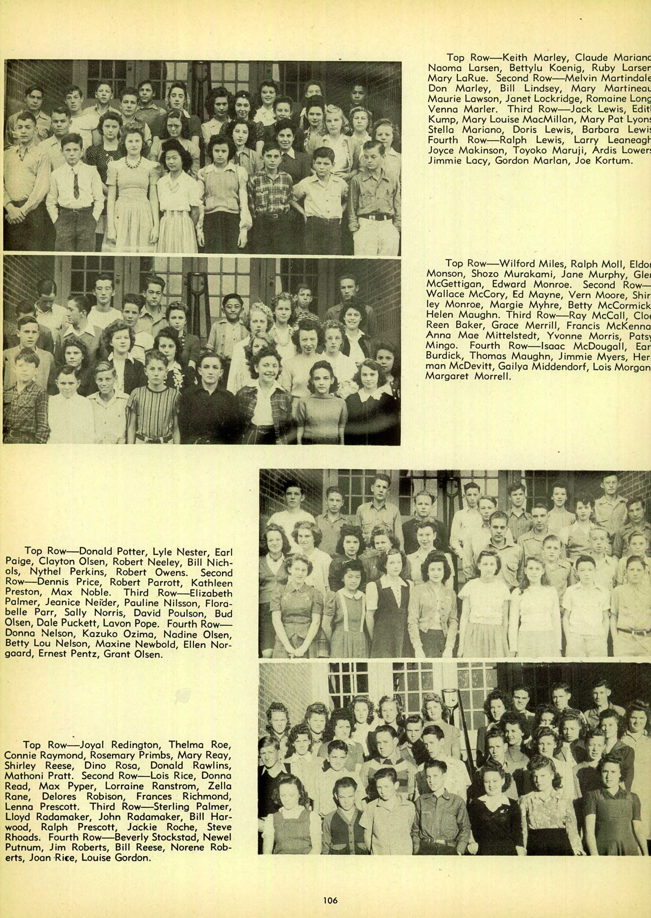 Dad's Tenth Grade Yearbook